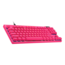 PRO X TKL RAPID, RGB, Magnetic Analog, Wired, Pink, Mechanical Gaming Keyboard