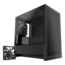 H3 Flow (2025), Tempered Glass, No PSU, microATX, Black, Mini Tower Case