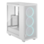 Epoch TG RGB Clear, Tempered Glass, No PSU, ATX, White, Mid Tower Case