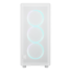 Epoch TG RGB Clear, Tempered Glass, No PSU, ATX, White, Mid Tower Case