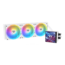 MAGFloe 420 Ultra ARGB Snow, 420mm Radiator, Liquid Cooling System