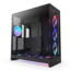 H9 Flow RGB+, Tempered Glass, No PSU, E-ATX, Black, Mid Tower Case