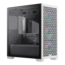 Elite 302, Tempered Glass, No PSU, microATX, White, Mini Tower Case