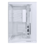 O11 DYNAMIC MINI V2, Tempered Glass, No PSU, ATX, White, Mini Tower Case