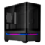 Prime AP202, Tempered Glass, No PSU, micro-ATX, Black, Mid Tower Case