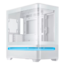 Prime AP202, Tempered Glass, No PSU, micro-ATX, White, Mid Tower Case