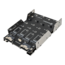 SDP13B, 3.5&quot; Bay to PCIe NVMe M.2 SSD x4 Adapter
