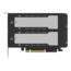 ExpressSlot Elite MB842M5P-B, 2 Bay Removable M.2 NVMe SSD to PCIe 5.0 x8 Mobile Rack Enclosure /Adapter for PCIe Expansion Slot