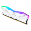 32GB (2 x 16GB) T-FORCE DELTA RGB DDR5 6400MHz, CL32, White, RGB LED, DIMM Memory