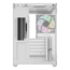 View 380 WS ARGB Snow, Tempered Glass, No PSU, ATX, White, Mid Tower Case