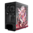 Mori Calliope Y40 + Desk Pad + Gift Box Bundle, Tempered Glass, No PSU, ATX, Black/Pink, Mid Tower Case