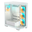 C500 PANORAMIC STEALTH ICE, Tempered Glass, No PSU, ATX, White, Mid Tower Case