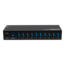 KWI-TPHUB10, Mountable Metal Industrial 10-Port USB 3.0 Hub