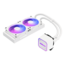 Pro White 240 ARGB, 240mm Radiator, Liquid Cooling System