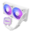 Pro White 240 ARGB, 240mm Radiator, Liquid Cooling System
