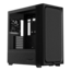 FLOVA F50, Tempered Glass, No PSU, ATX, Black, Mid Tower Case