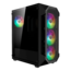 AURA GC1 ELITE ARGB, Tempered Glass, No PSU, ATX, Black, Mid Tower Case