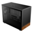 ATHENA M4M WOOD, Tempered Glass, No PSU, microATX, Black, Mini Tower Case