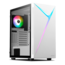 ARGUS E4 ELITE WH, Tempered Glass, No PSU, ATX, White, Mid Tower Case