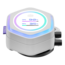 MasterLiquid Atmos II LCD, White, 360mm Radiator, Liquid Cooling System