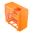 X50, Tempered Glass, No PSU, E-ATX, Astral Orange, Mid Tower Case