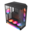 H6 RGB+, Tempered Glass, No PSU, ATX, Black, Mid Tower Case