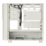 FLP03, No PSU, microATX, White, Mid Tower Case