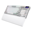 ROG Azoth 96 HE, Per Key RGB, ROG HFX V2 Magnetic, Wireless/Wired/Bluetooth, White, Mechanical Gaming Keyboard