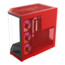 Y50 RGB, Tempered Glass, No PSU, E-ATX, Black Cherry, Mid Tower Case