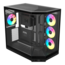 Y50 RGB, Tempered Glass, No PSU, E-ATX, Pitch Black, Mid Tower Case