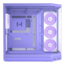 Y50 RGB, Tempered Glass, No PSU, E-ATX, Taro Milk, Mid Tower Case