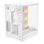 Y50 RGB, Tempered Glass, No PSU, E-ATX, Snow White, Mid Tower Case