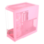 Y50 RGB, Tempered Glass, No PSU, E-ATX, Strawberry Milk, Mid Tower Case