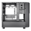 SETA X1M, No PSU, microATX, Black, Mid Tower Case