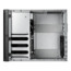 CS240, 4x 2.5" External Bays, No PSU, Mini-ITX / Mini-DTX, Black, Mini Tower Chassis
