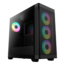 ATHENA M3, Tempered Glass, No PSU, E-ATX, Black, Mid Tower Case