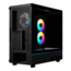 ATLAS M5, Tempered Glass, No PSU, ATX, Black, Mid Tower Case