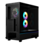 ATLAS M5 CG, Tempered Glass, No PSU, ATX, Black, Mid Tower Case