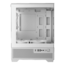 AURA GC9M ELITE WH ARGB, Tempered Glass, No PSU, microATX, White, Mid Tower Case