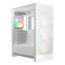 AURA GC15 WH ARGB, Tempered Glass, No PSU, ATX, White, Mid Tower Case