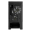 AURA GC15M ARGB, Tempered Glass, No PSU, microATX, Black, Mid Tower Case