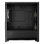 AURA GC15M ARGB, Tempered Glass, No PSU, microATX, Black, Mid Tower Case