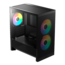 AURA GC15M ARGB, Tempered Glass, No PSU, microATX, Black, Mid Tower Case