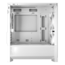 AURA GC15M WH ARGB, Tempered Glass, No PSU, microATX, White, Mid Tower Case