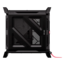 WARTHOG Airflow, Tempered Glass, No PSU, E-ATX, Black, Mid Tower Case