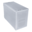 B4-mATX, Mesh Panel, No PSU, microATX, White, Mini Tower Case