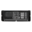 D-416, Black Bezel, 6x 5.25&quot;, 2x 3.5&quot; Drive Bays, No PSU, E-ATX, Black, 4U Chassis