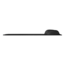 F8E262-BLK, Medium, WaveRest Series, Gel Black Mouse Pad