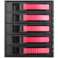 BPU-350SATA, 3x 5.25&quot; to 5x 3.5&quot;/2.5&quot;, SAS/SATA 6Gb/s, SSD/HDD, Red Hot Swap Module