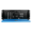 D2-400-7-BLUE, Blue Bezel, 7x 5.25&quot;, 2x 3.5&quot; Drive Bays, No PSU, ATX, Black/Blue, 4U Chassis